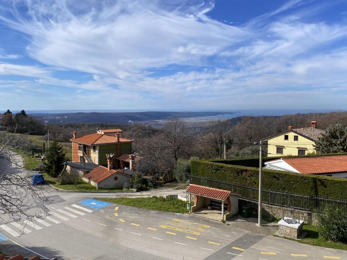 Sea View Istrian Countryside Apartment - Rota Dragonja Exteriér fotografie