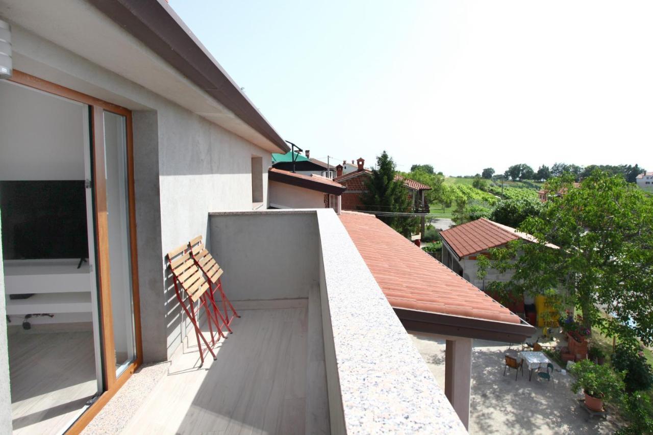Sea View Istrian Countryside Apartment - Rota Dragonja Exteriér fotografie