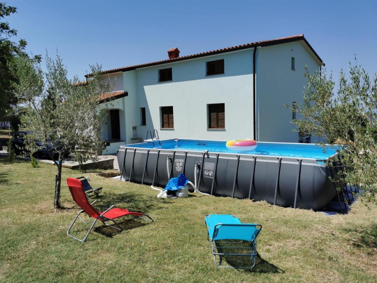 Sea View Istrian Countryside Apartment - Rota Dragonja Exteriér fotografie